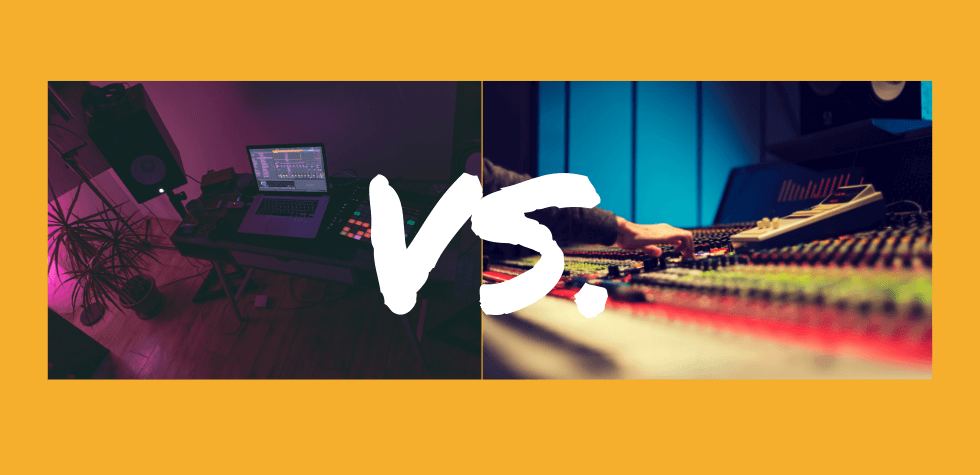 Image of Home Studio VS Pro Studio Image of Home Studio VS Pro Studio